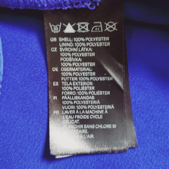 H&M Cobalt Shift Tunic Dress size 4 - Picture 3 of 4